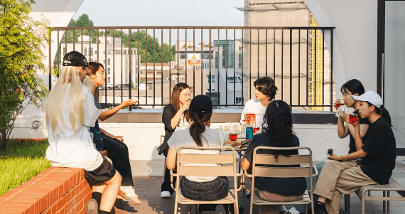 홍대입구역 맹그로브창천 루프탑테라스