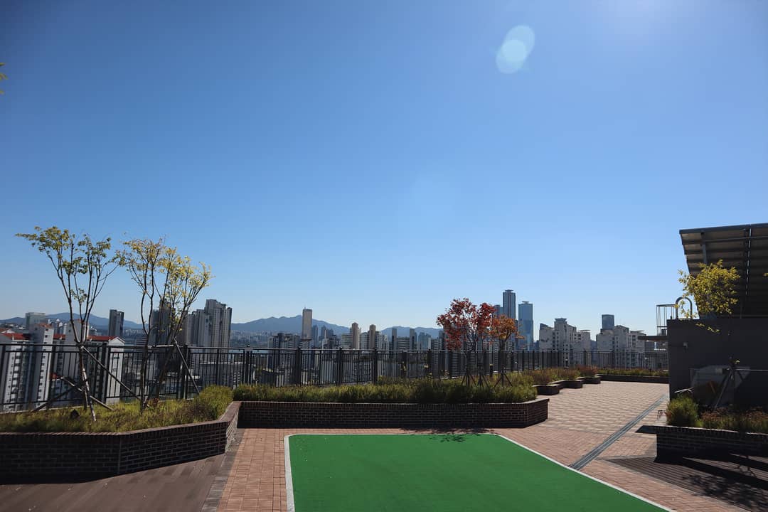 광흥창역 이랜드PEER신촌 옥상정원